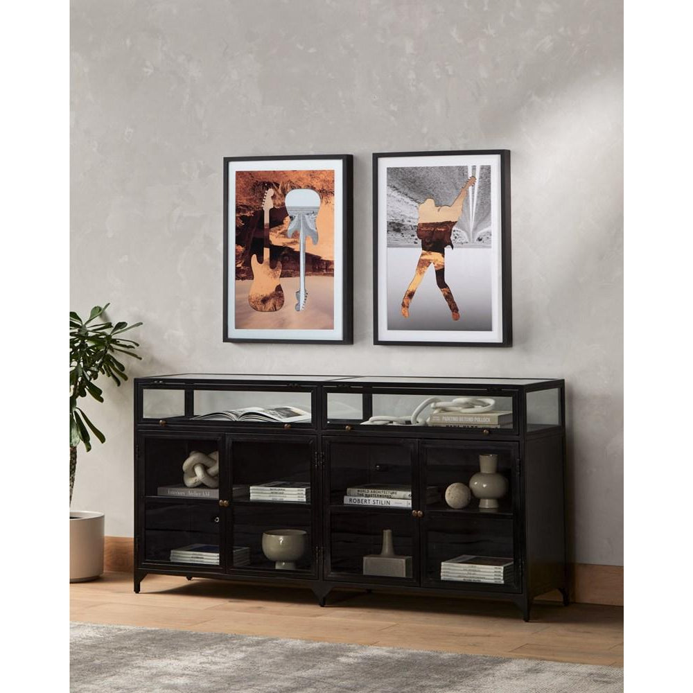 Shadow Box Sideboard-Four Hands-FH-223966-001-Sideboards & CredenzasBlack-2-France and Son