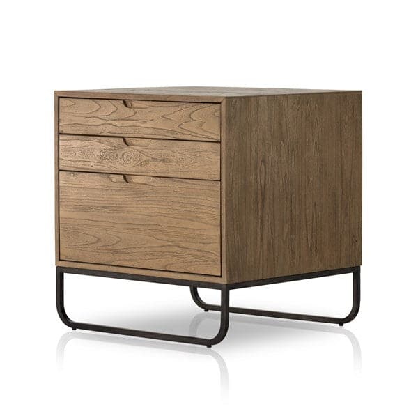 Burton Filing Cabinet - Aged Drift Mindi-Four Hands-FH-223976-004-File Storage-1-France and Son