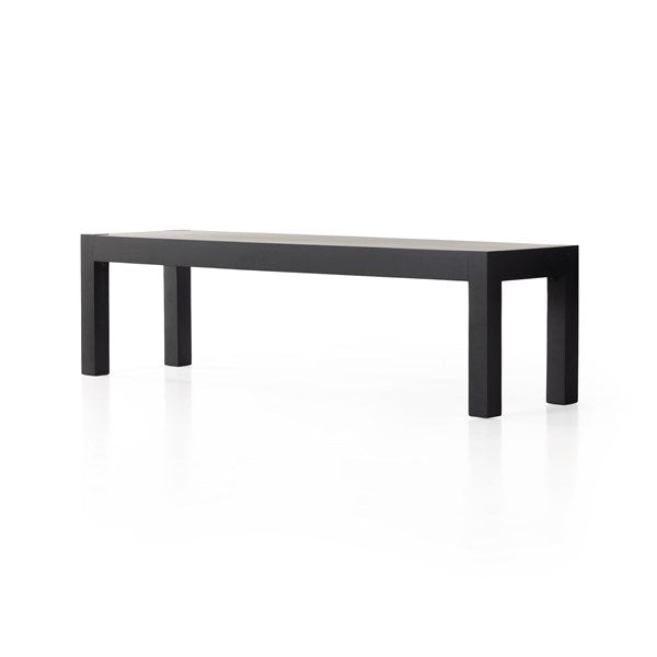 Isador Dining Bench-Four Hands-FH-225067-002-BenchesBlack Wash Poplar-68.5"-4-France and Son