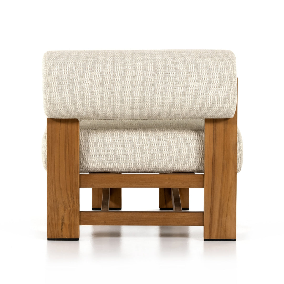 Malta Outdoor Chair-Natural Teak-Fsc-Four Hands-FH-226884-001-Outdoor Lounge-6-France and Son