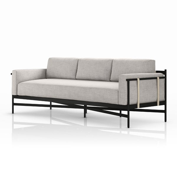 Hearst Outdoor Sofa-99"-Stone Grey-Four Hands-FH-226933-002-Outdoor Sofas-1-France and Son
