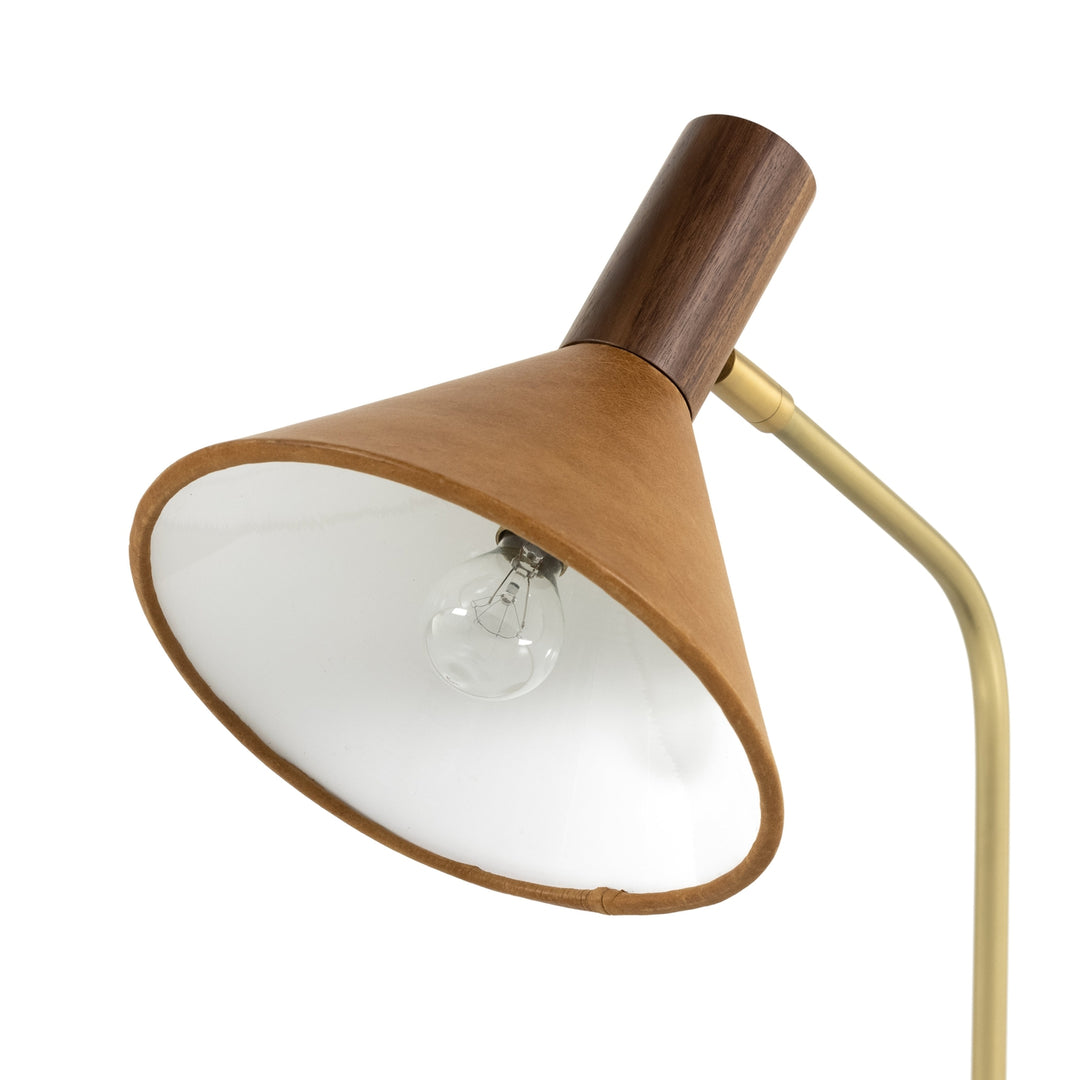 Cullen Task Lamp - Natural Walnut-Four Hands-FH-227029-001-Table Lamps-4-France and Son