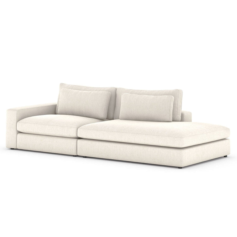 Bloor 2pc Sectional With Bumper Chaise Essence Natural-Four Hands-FH-227780-002-SectionalsRight Chaise Facing-2-France and Son