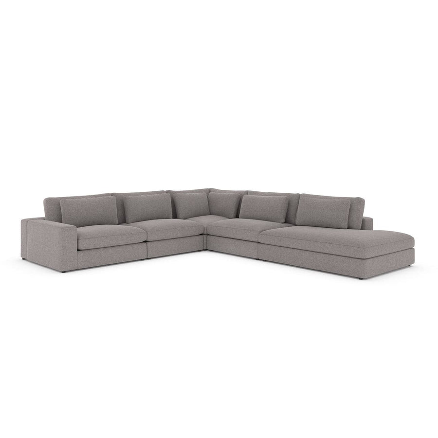 Bloor Sofa Sectional-Four Hands-FH-227783-001-SectionalsBloor 4 Piece Left Arm Facing-Chess Pewter-14-France and Son
