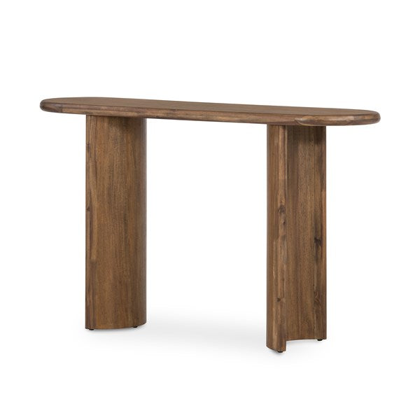 Paden Console Table-Four Hands-FH-227803-001-Console TablesSeasoned Brown Acacia-6-France and Son