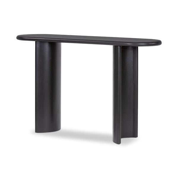 Paden Console Table-Four Hands-FH-227803-004-Console TablesAged Black Acacia-10-France and Son