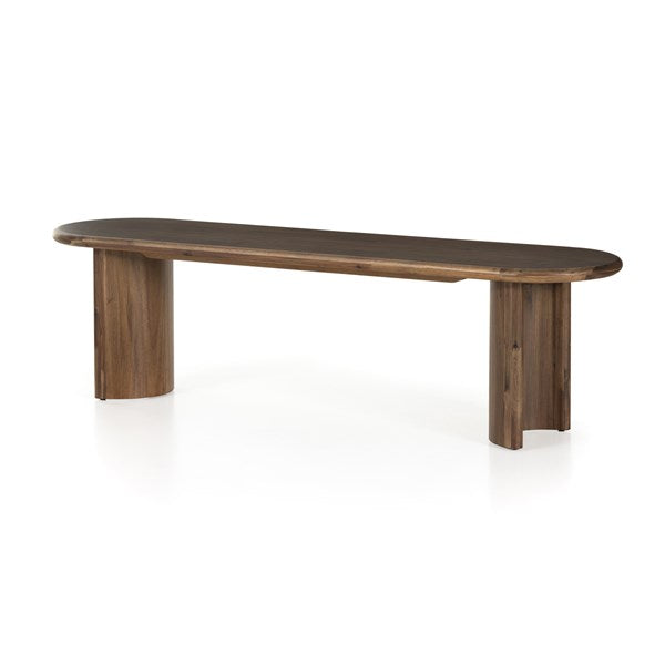 Paden Dining Bench-Four Hands-FH-227897-001-BenchesSeasoned Brown Acacia-1-France and Son