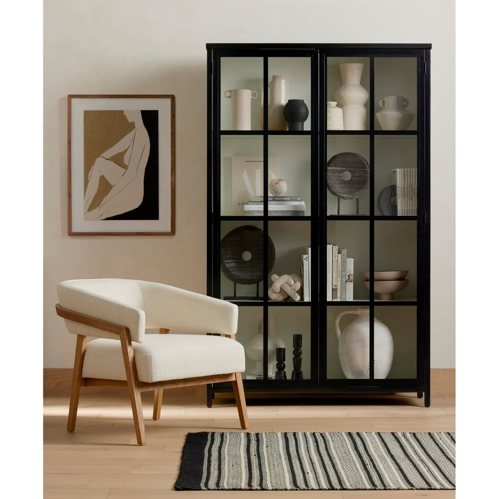 Lexington Cabinet - Black-Four Hands-FH-227814-001-Bookcases & CabinetsSmall-2-France and Son