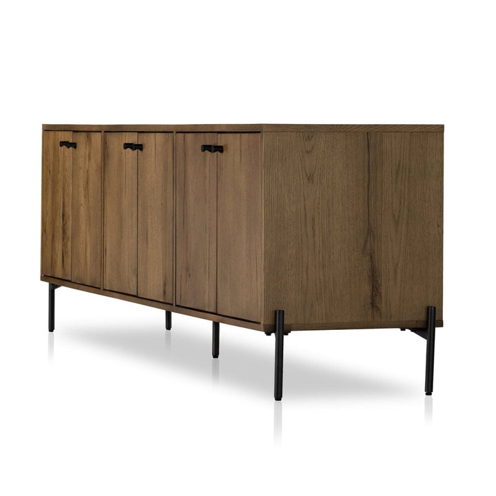 Eaton Media-Amber Oak Resin-Four Hands-FH-228349-002-Sideboards & Credenzas-3-France and Son