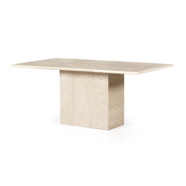 Arum Dining Table - Cream Marble-Four Hands-FH-228596-002-Dining Tables-1-France and Son