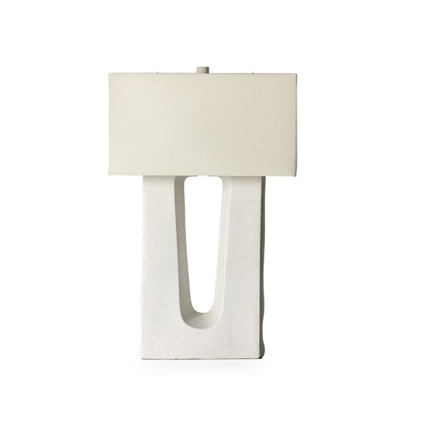 Cuit Table Lamp-Four Hands-FH-228939-003-Table LampsMatte White-1-France and Son