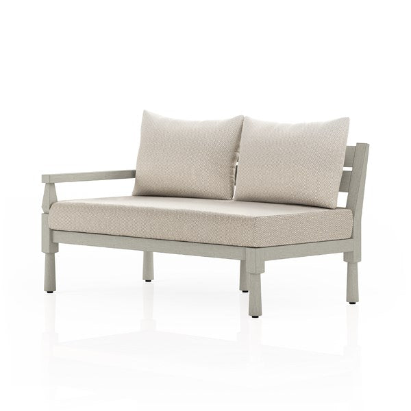 Waller Outdoor Sofa-Four Hands-FH-228976-009-Outdoor SofasFaye Sand/Weathered Grey-Left Arm Facing-10-France and Son