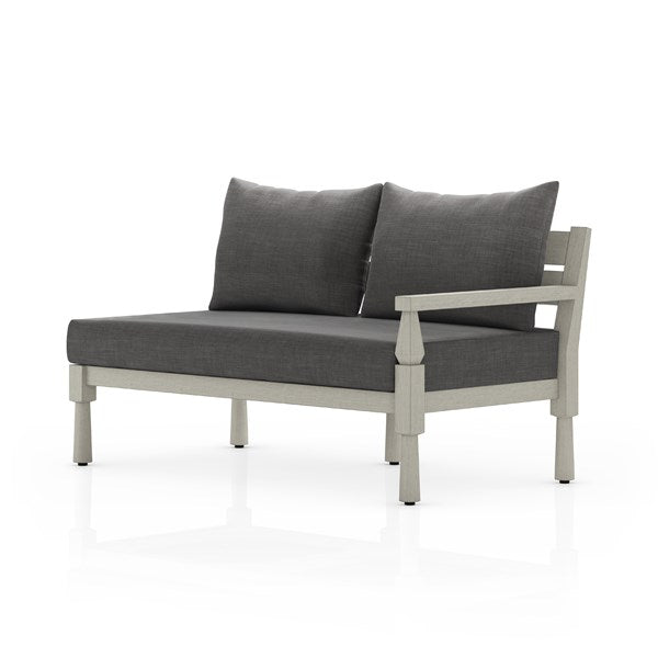 Waller Outdoor Sofa-Four Hands-FH-228977-006-Outdoor SofasCharcoal/Weathered Grey-Right Arm Facing-16-France and Son