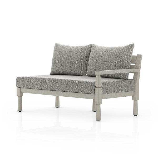 Waller Outdoor Sofa-Four Hands-FH-228977-007-Outdoor SofasFaye Ash/Weathered Grey-Right Arm Facing-12-France and Son