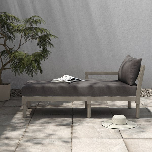 Waller Outdoor Chaise-Four Hands-FH-228978-007-Outdoor ChaisesFaye Ash/Weathered Grey-Left Arm Facing-7-France and Son