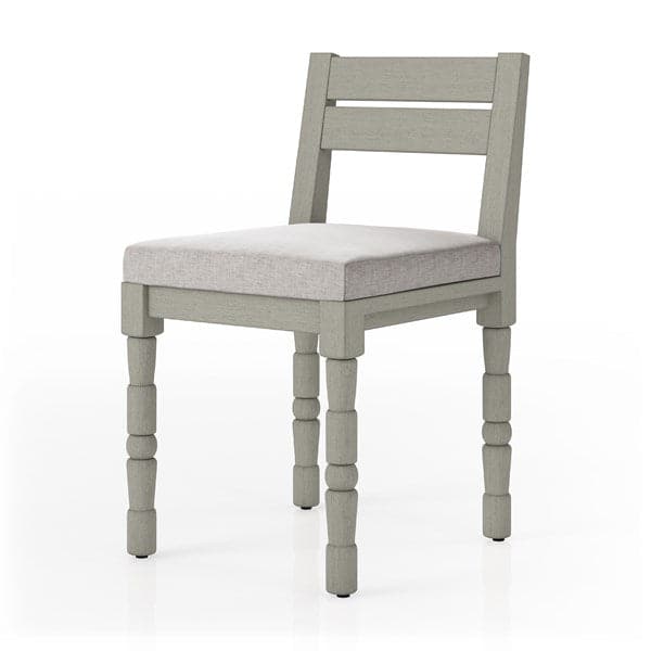 Waller Outdoor Dining Chair-Four Hands-FH-228980-011-Dining ChairsStone Grey - Weathered Grey-Fsc-30-France and Son