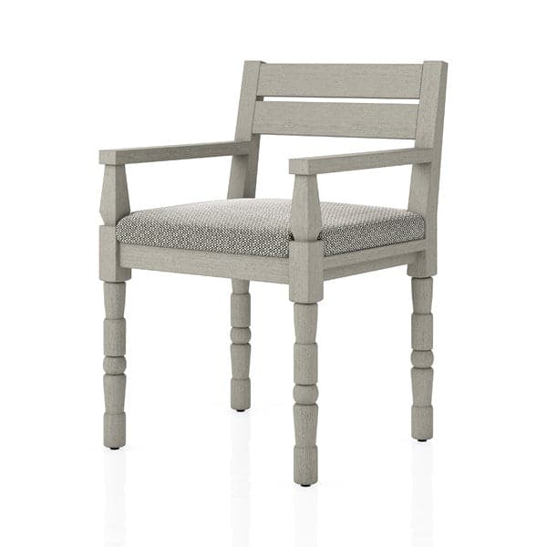 Waller Outdoor Dining Armchair-Four Hands-FH-228981-007-Dining ChairsFaye Ash / Weathered Grey-Fsc-18-France and Son