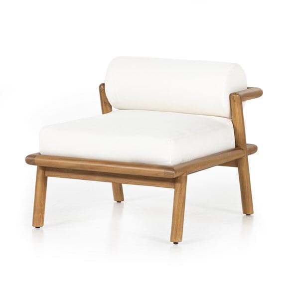 Emmy Outdoor Chair-Natural Teak-Fsc-Four Hands-FH-229033-001-Outdoor Lounge Chairs-1-France and Son