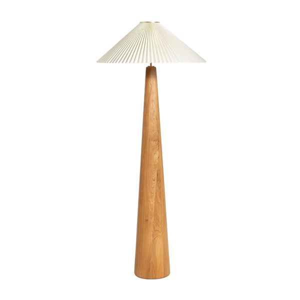 Nora Floor Lamp - Light Oak-Four Hands-FH-229256-001-Floor Lamps-1-France and Son