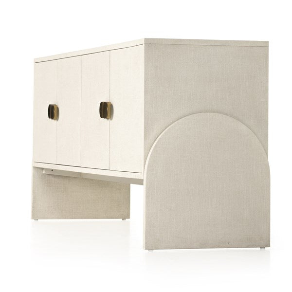 Cressida Sideboard - Ivory Painted Linen-Four Hands-FH-229274-001-Sideboards & Credenzas-2-France and Son
