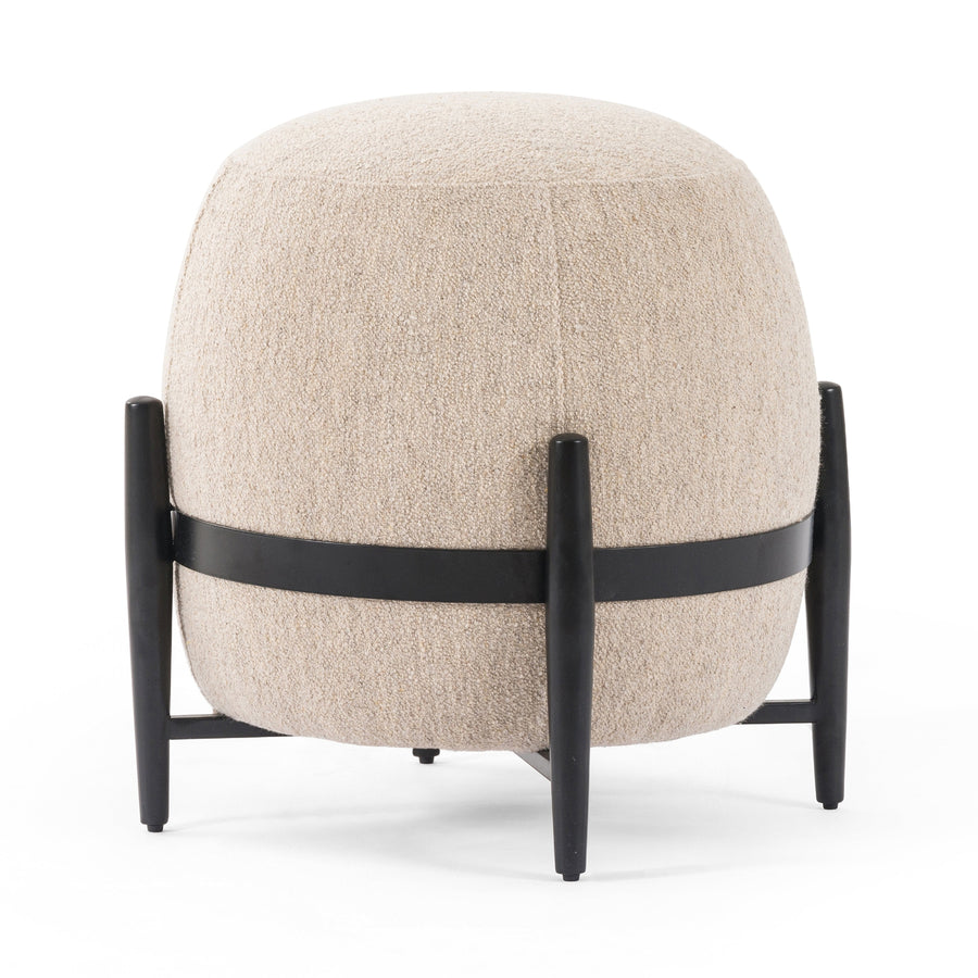 Sia Ottoman - Athena Taupe-Four Hands-FH-230100-001-Stools & Ottomans-1-France and Son