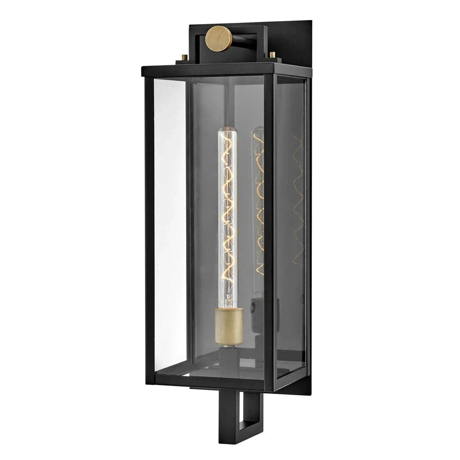 Outdoor Catalina - Large Wall Mount Lantern-Hinkley Lighting-HINKLEY-23014BK-Outdoor Wall Sconces-1-France and Son