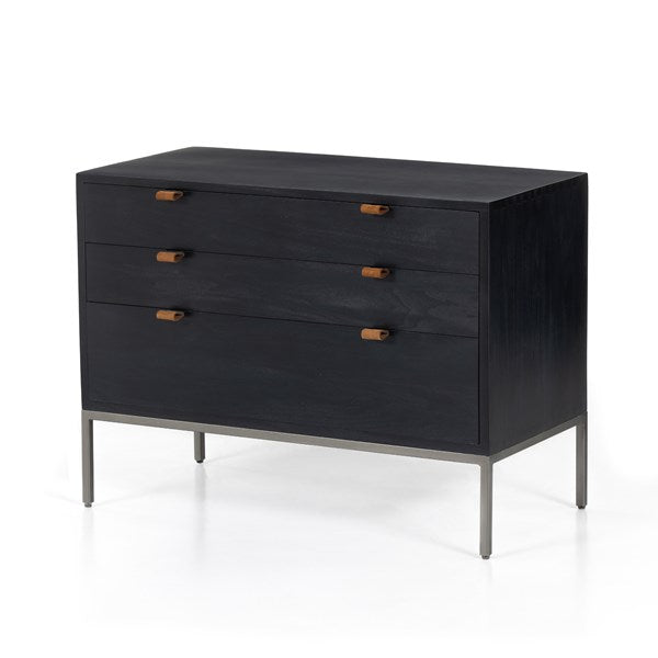 Trey Large Nightstand-Four Hands-FH-230316-002-NightstandsBlack Wash Poplar-8-France and Son