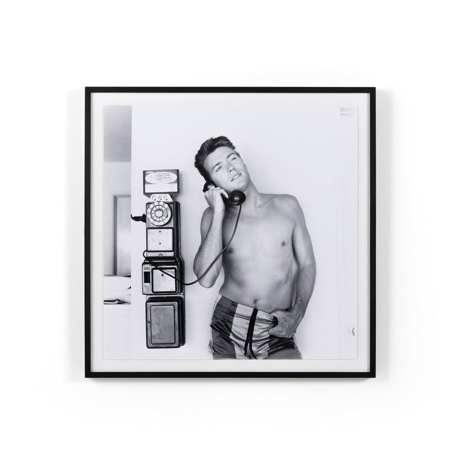 Clint Eastwood Takes A Call By Getty Images-Four Hands-FH-230353-003-Wall Art24X24"-1-France and Son