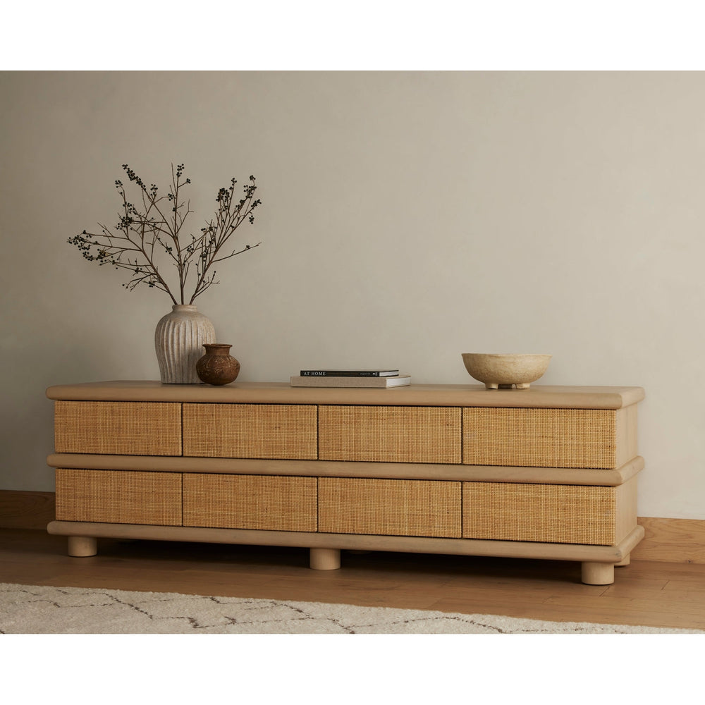 Hilary Media Console - Natural Mango-Four Hands-FH-230951-001-Media Storage / TV Stands-2-France and Son