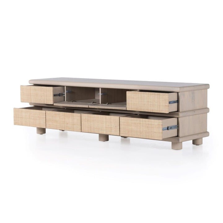 Hilary Media Console - Natural Mango-Four Hands-FH-230951-001-Media Storage / TV Stands-4-France and Son