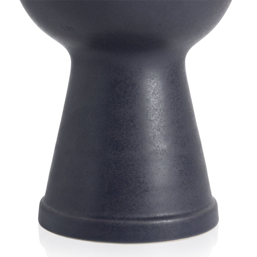 Anillo - Matte Black Ceramic-Four Hands-FH-231376-001-Decorative ObjectsBowl-6-France and Son