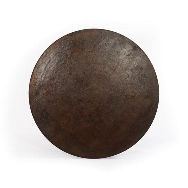 Basil Round Coffee Tbl-48"-Four Hands-FH-232203-002-Coffee TablesAntique Rust-3-France and Son