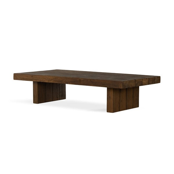 Encino Outdoor Coffee Table-Brown-Four Hands-FH-232341-003-Outdoor Coffee Tables-1-France and Son