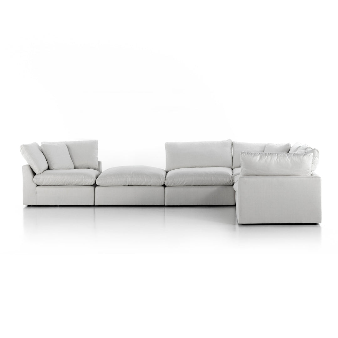 Stevie 5pc-Sectional-Four Hands-FH-232453-002-SectionalsDestin Flannel-Left Arm-10-France and Son
