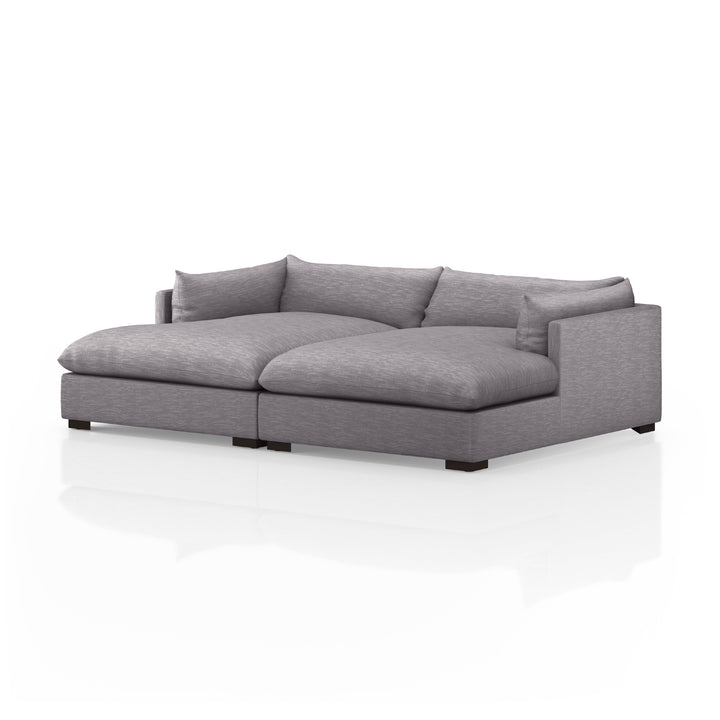 Westwood Double Chaise Sectional-Four Hands-FH-232727-002-Sectionals102"-Valley Silver Spoon-1-France and Son