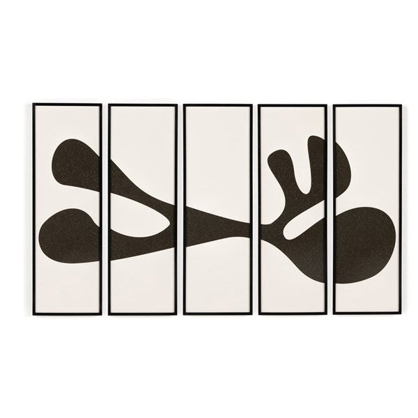 Organic Shape I Set By Fh Art Studio-Four Hands-FH-233280-001-Wall Art-1-France and Son
