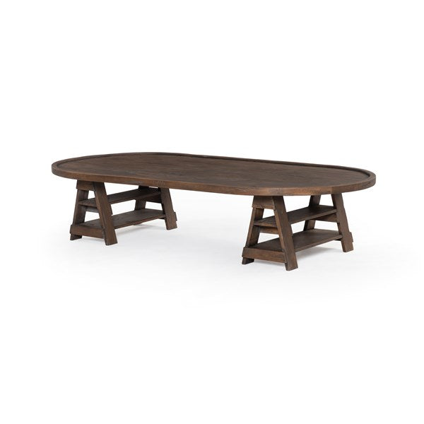 Hardy Coffee Table - Antique Belgium-Four Hands-FH-233499-001-Coffee Tables-1-France and Son