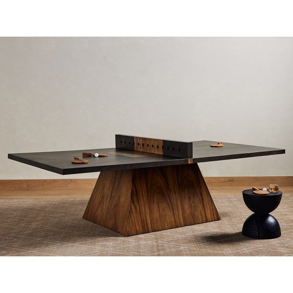 Ping Pong Table - Natural Brown Guanacaste-Four Hands-FH-234228-002-Game Tables-2-France and Son