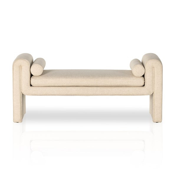Mitchell Accent Bench-Four Hands-FH-234263-001-BenchesSurrey Camel-6-France and Son