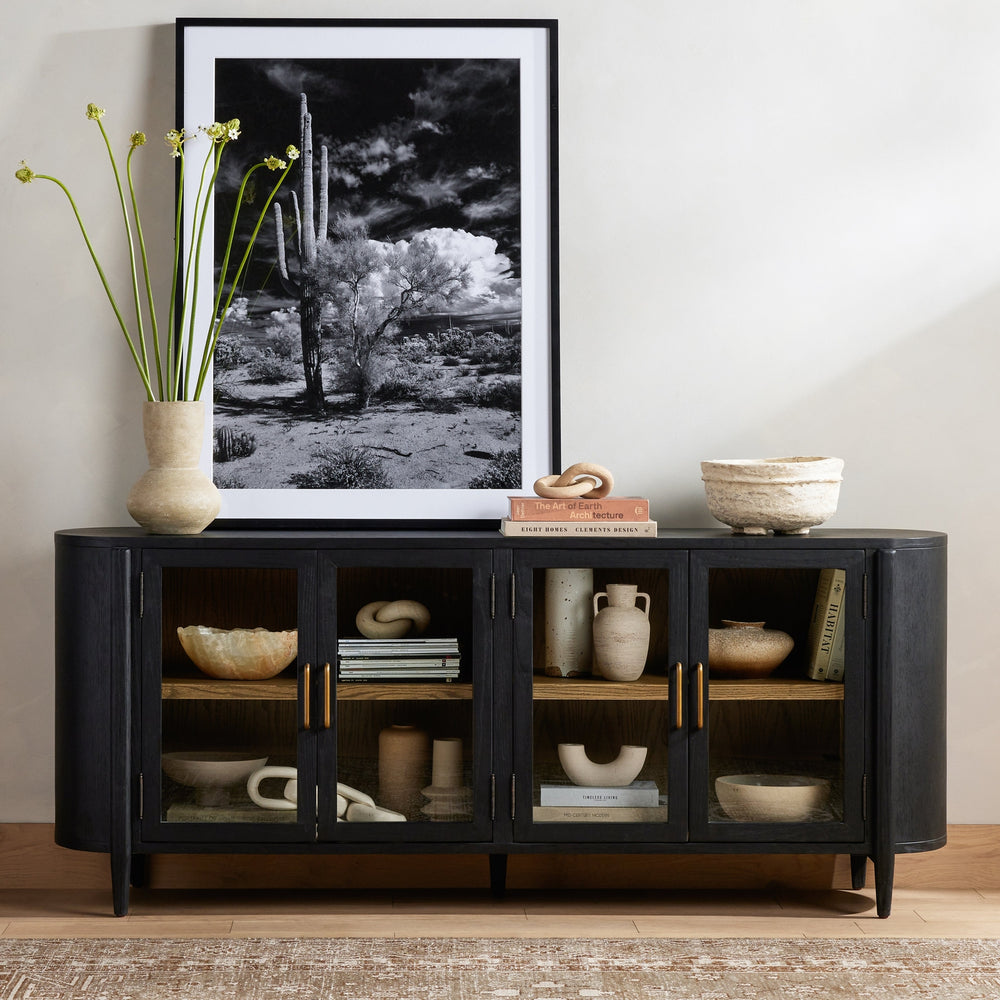 Tolle 82" Sideboard - Drifted Oak Solid-Four Hands-FH-234883-001-Sideboards & Credenzas-2-France and Son
