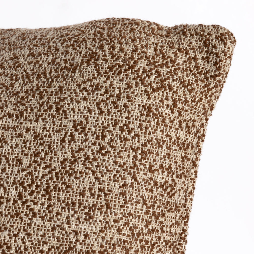 Reema Pillow - Textured Chestnut-Four Hands-FH-235373-001-Pillows-2-France and Son