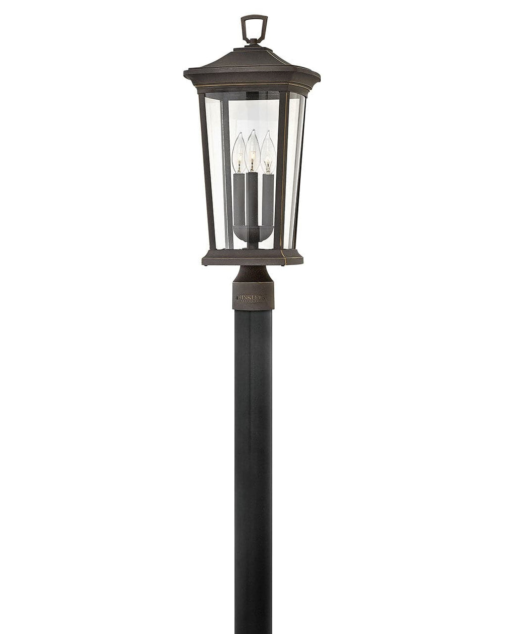 Outdoor Bromley - Large Post Top or Pier Mount Lantern-Hinkley Lighting-HINKLEY-2361OZ-LV-Outdoor Post LanternsOil Rubbed Bronze-12v-2-France and Son