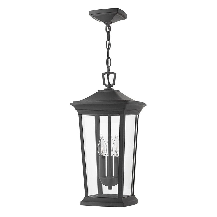 Outdoor Bromley - Large Hanging Lantern-Hinkley Lighting-HINKLEY-2362MB-LL-Outdoor Post LanternsMuseum Black-1-France and Son
