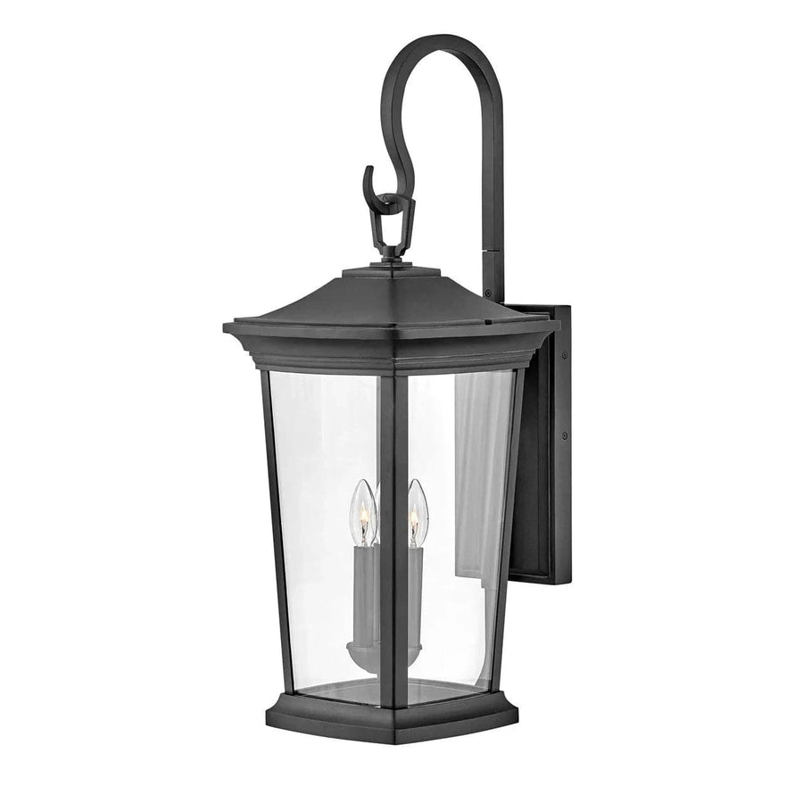Outdoor Bromley - Double Extra Large Wall Mount Lantern-Hinkley Lighting-HINKLEY-2369MB-LL-Outdoor Wall SconcesMuseum Black-1-France and Son