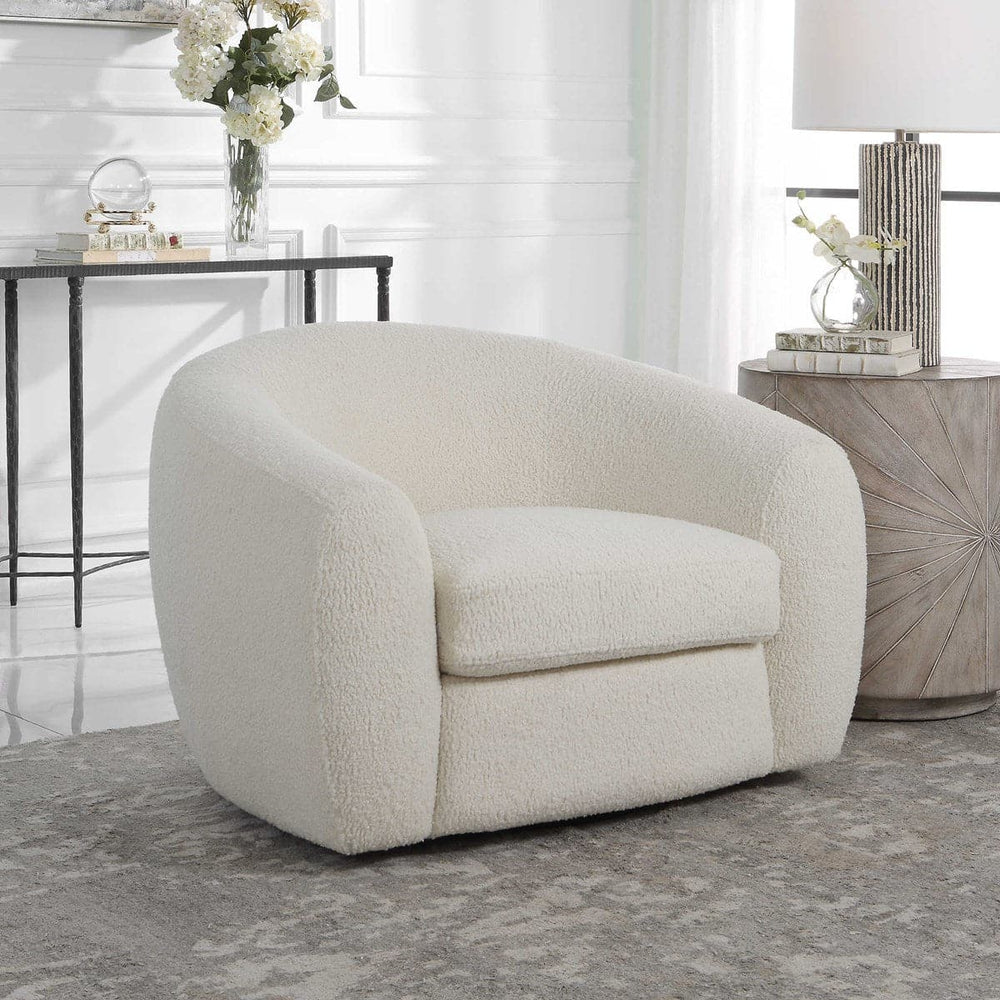 Capra Swivel Chair-Uttermost-UTTM-23747-Lounge Chairs-2-France and Son