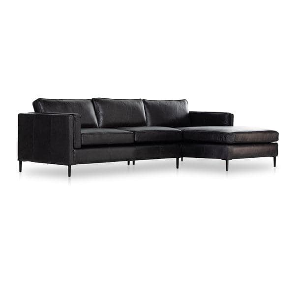 Emery 2pc Sectional-Four Hands-FH-237652-004-SectionalsSonoma Black-RAF-4-France and Son