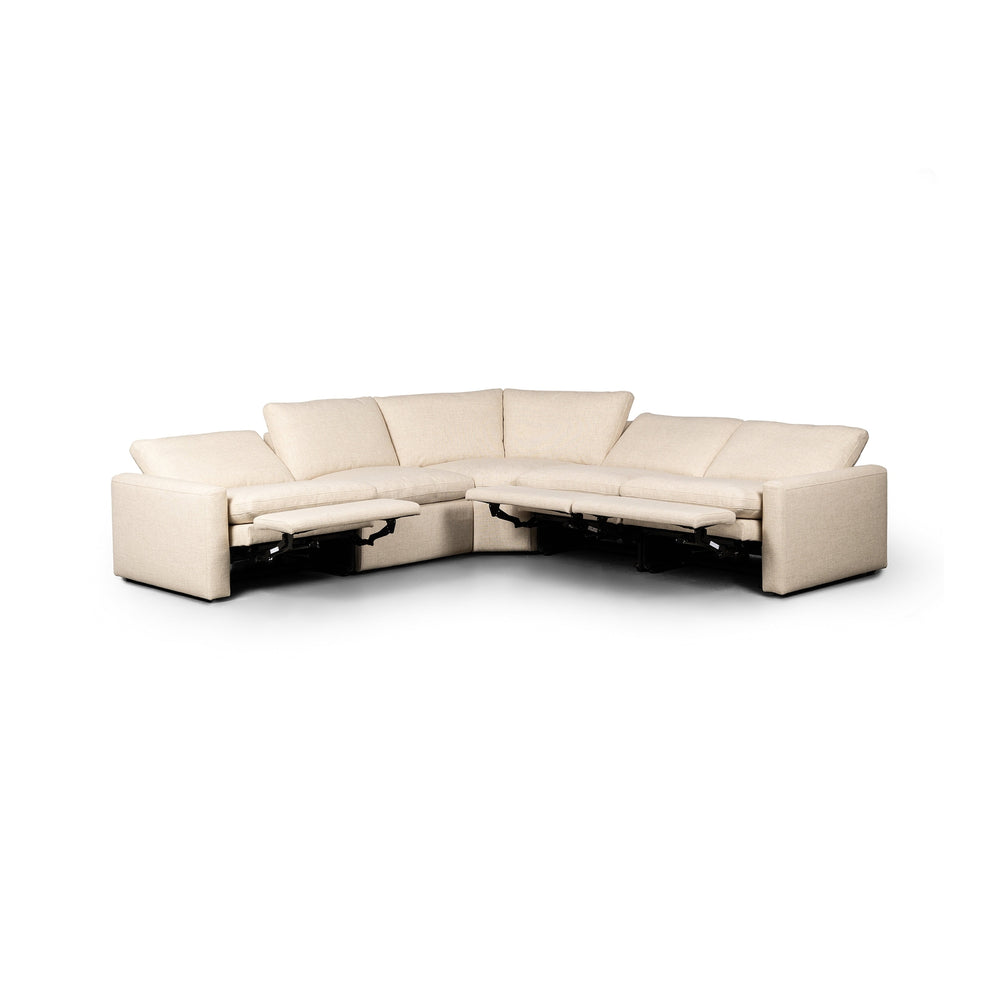 Tillery Power Recliner 5pc Sectional - Antigo Natural-Four Hands-FH-238976-002-Sectionals-2-France and Son