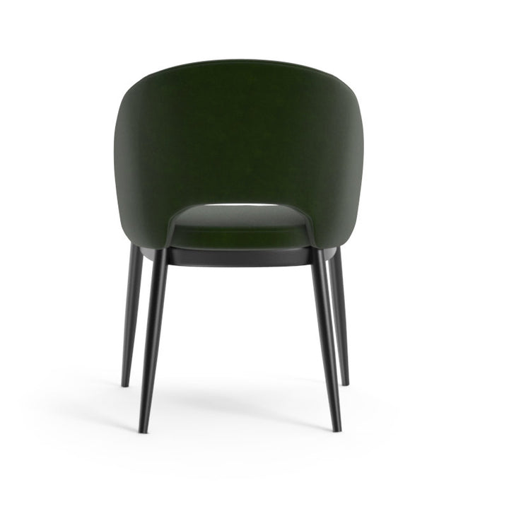 Thatcher Dining Chair - Deep Green Sky-Sunpan-SUNPAN-104965-Dining Chairs-3-France and Son