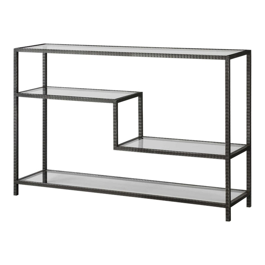 Leo Industrial Console Table-Uttermost-UTTM-24810-Console Tables-1-France and Son