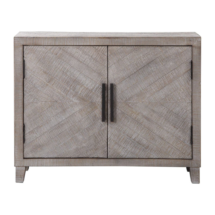 Adalind White Washed Accent Cabinet-Uttermost-UTTM-24873-Sideboards & Credenzas-4-France and Son